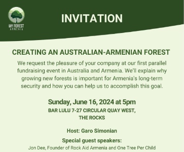 Creating An Australian-Armenian Forest