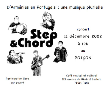 'D'Arménies en Portugals : une musique plurielle' par le groupe Step and Chord