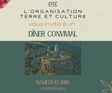 Dîner convivial Terre et Culture