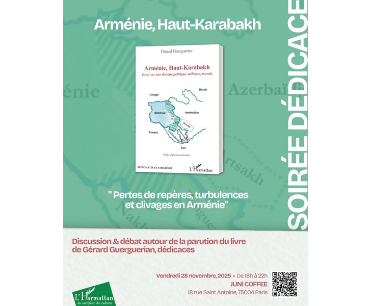 Discussion & débat autour de la parution du livre de Gérard Guerguerian