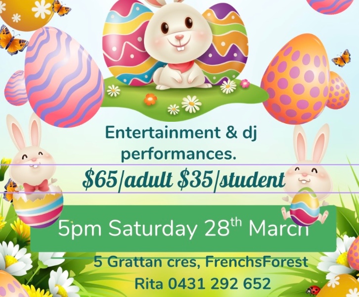 Early Easter Dinner Dance