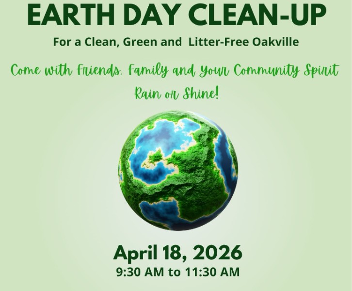 Earth Day Clean-up in Oakville with HPACC