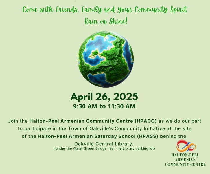 Earth Day Clean-up in Oakville with HPACC