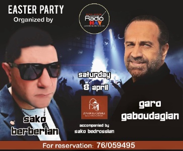 Easter Party with Garo Gaboudagian & Sako Berberian