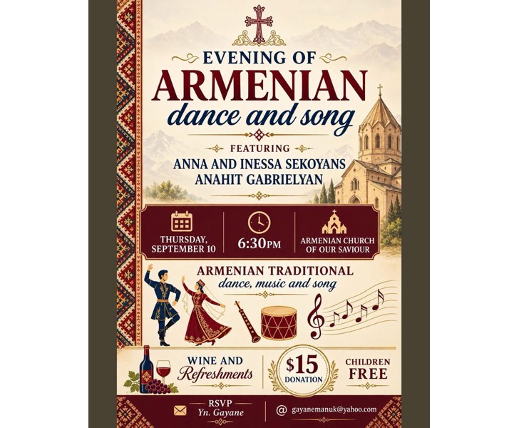 Evening of Armenian Dance and Song