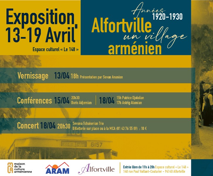 Exposition : Alfortville : un village arménien - Années 1920 - 1930