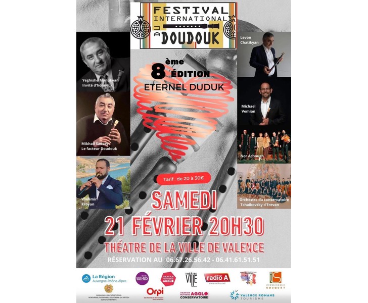 Festival International du Doudouk - 8ème édition Eternel Duduk