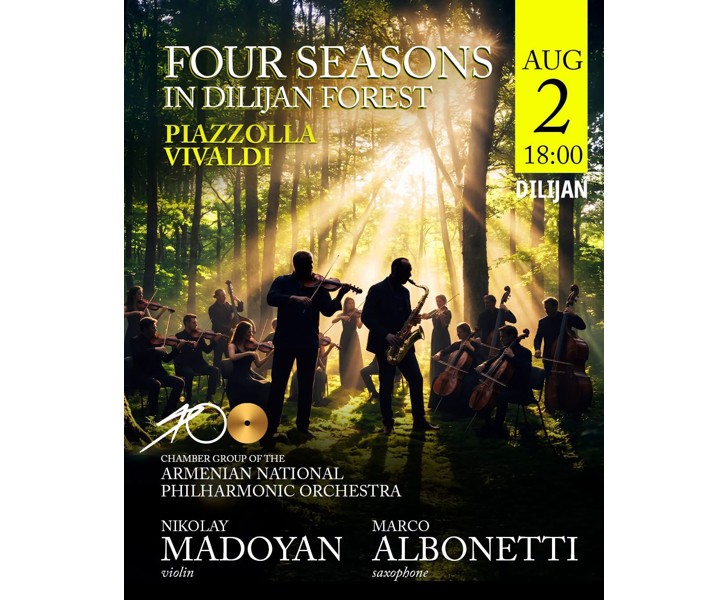 Four Seasons in Dilijan Forest - Piazzolla Vivaldi