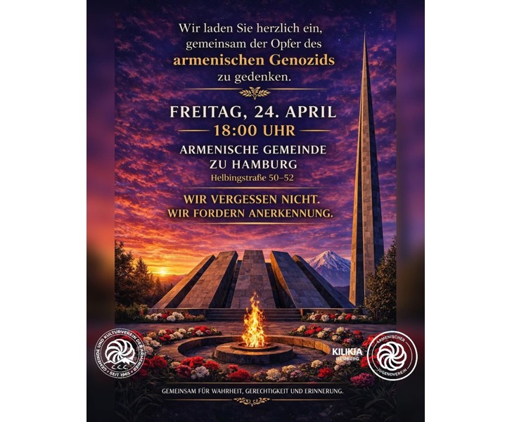 Gedenken an den armenischen Genozid