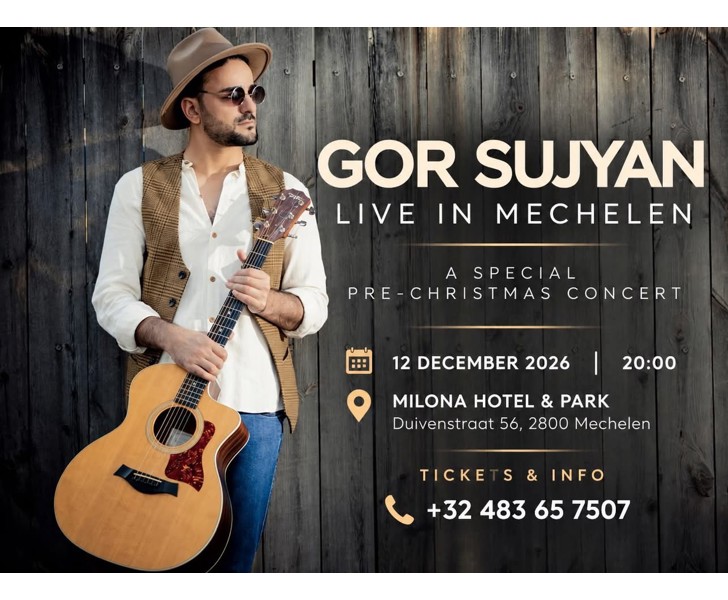 Gor Sujyan Live in Mechelen