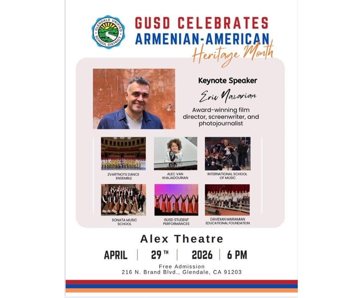 GUSD Celebrates Armenian-American Heritage Month