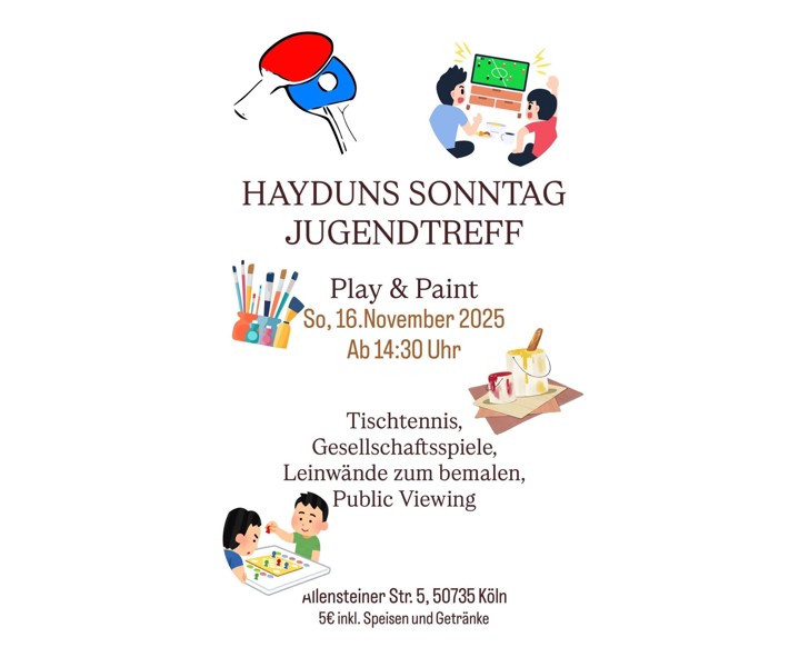 Hayduns Sonntag Jugendtreff