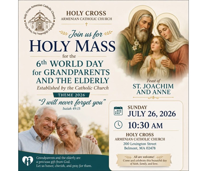 Holy Mass for the 6th World Day for Grandparents and the Elderly