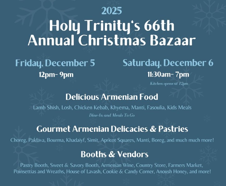 Holy Trinity's Annual Christmas Bazaar