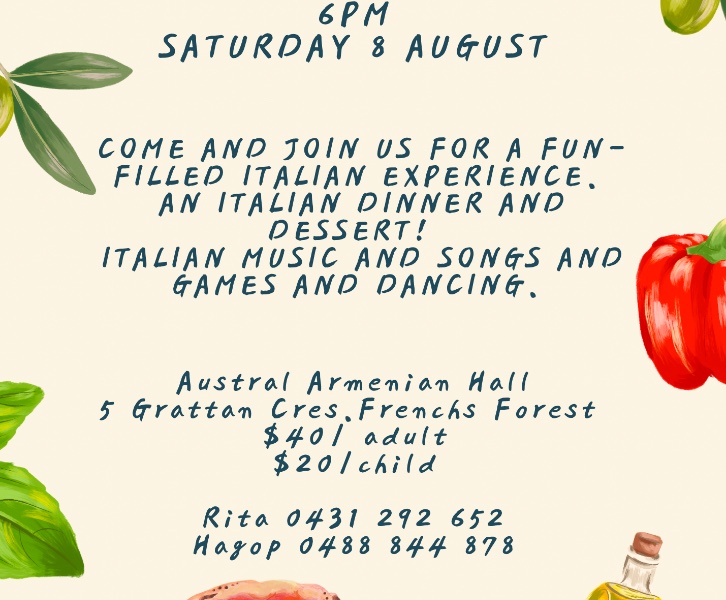 Italian Mambo dinner party