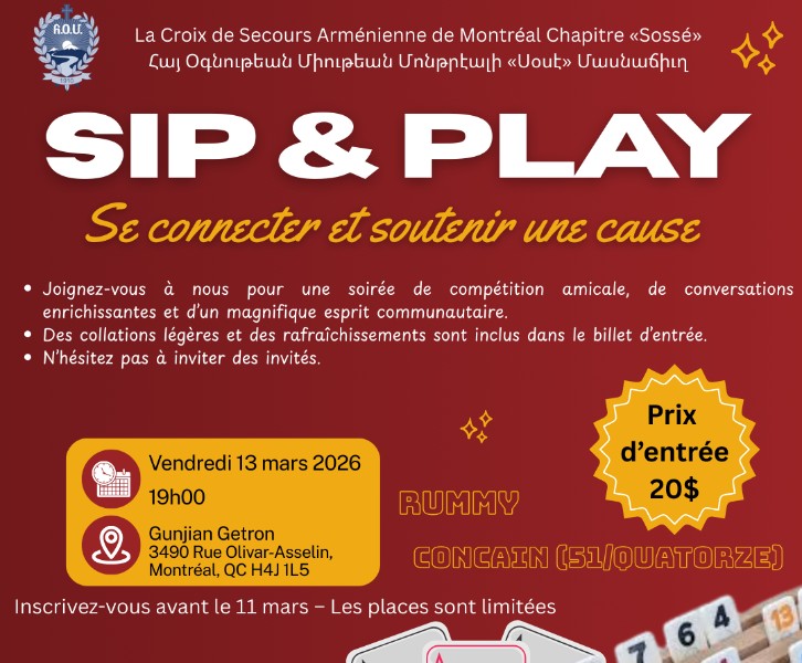 ♠️ Sip. Play. Connect. Support. ♥️