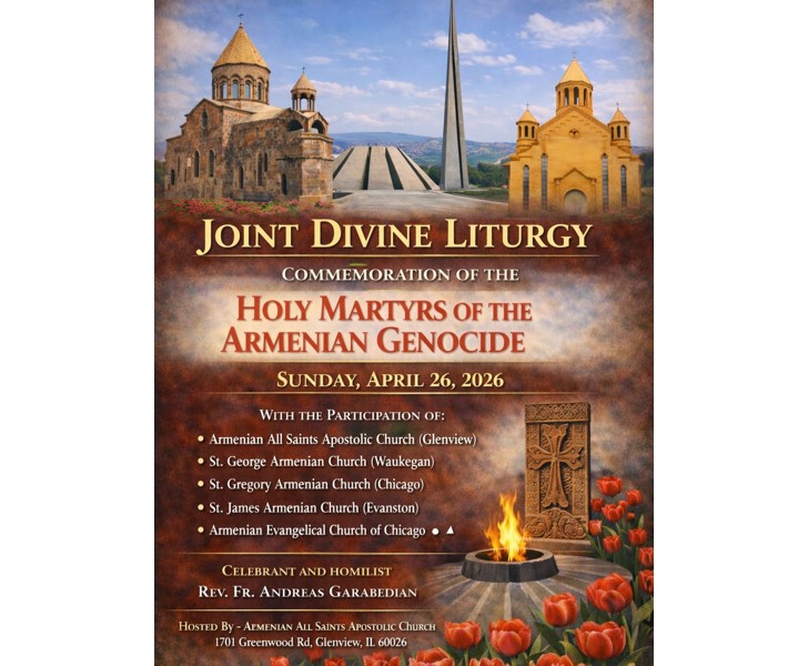 Joint Divine Liturgy - Commemoration of the Holy Martyrs of the Armenian Genocide