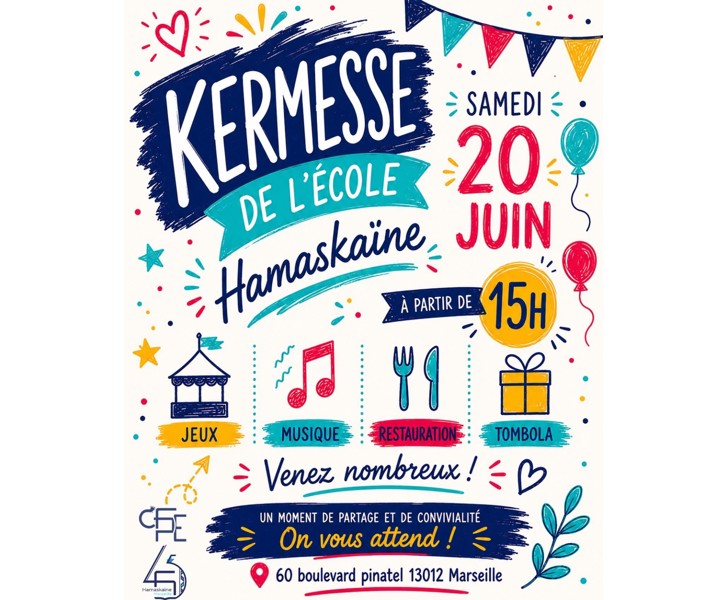 Kermesse de l'école Hamaskaïne