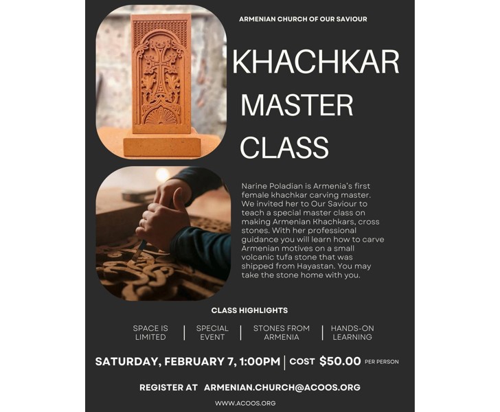 Khachkar Master Class