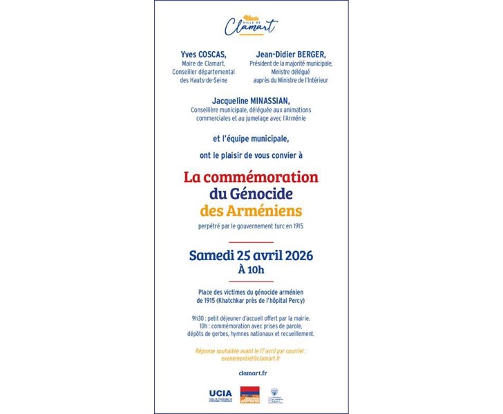 La commémoration du Génocide des Arméniens