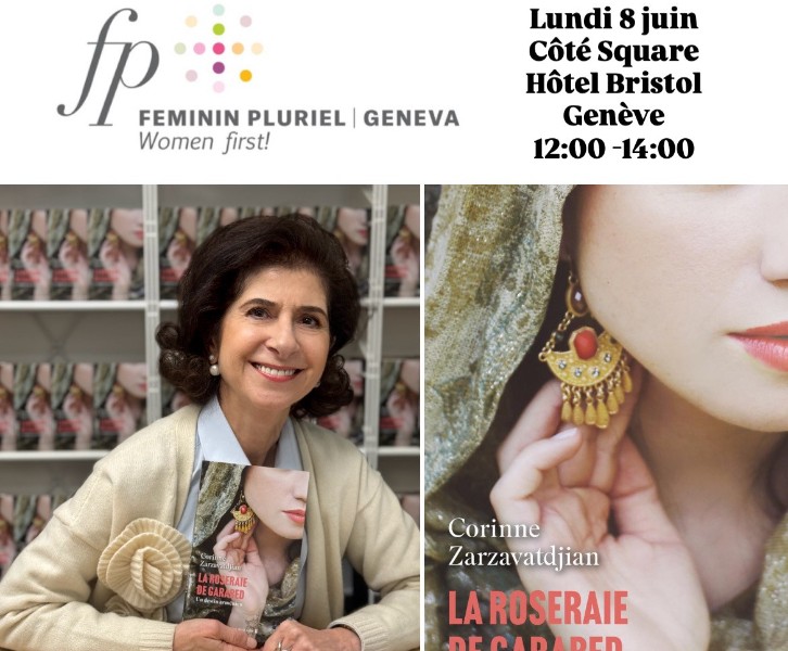 La roseraie de Garabed à Genève