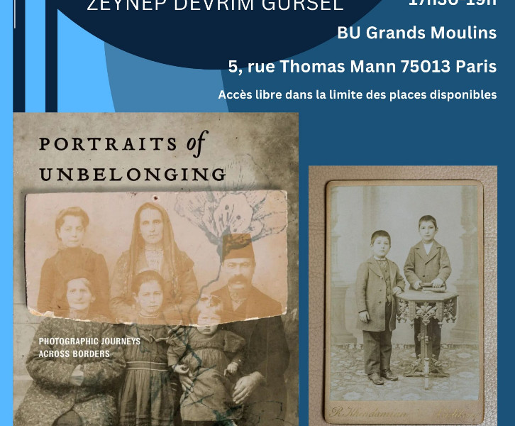 Lancement de l'ouvrage 'Portraits of Unbelonging' par Zeynep D. Gürsel