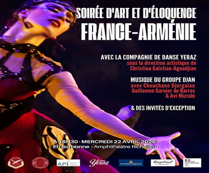 Les Voix de la Mémoire - Grande soirée d'art et d'éloquence franco-arménienne 