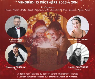 Lumière d'espoir de Noël pour les enfants