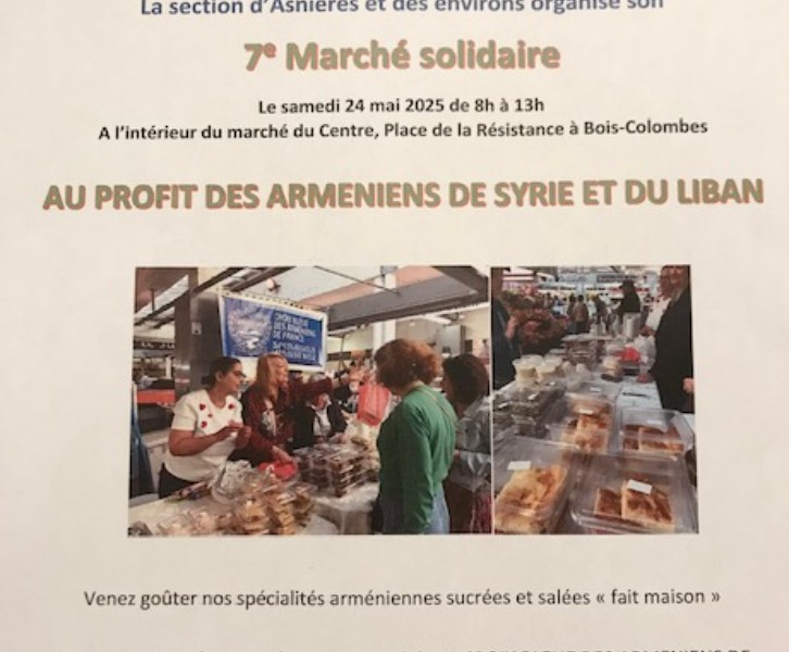 Marche solidaire au profit du Liban et de la Syrie