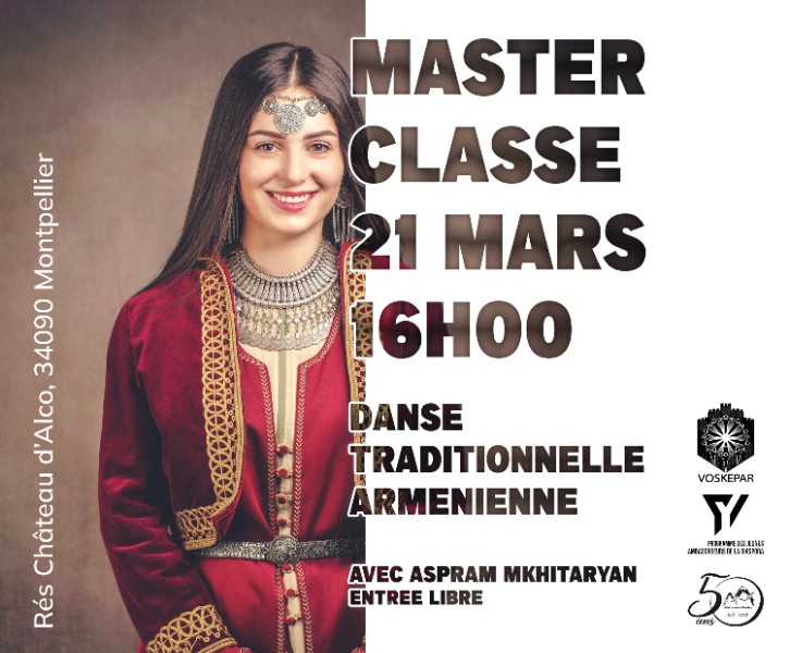 Master classe de dance traditionnelle arménienne