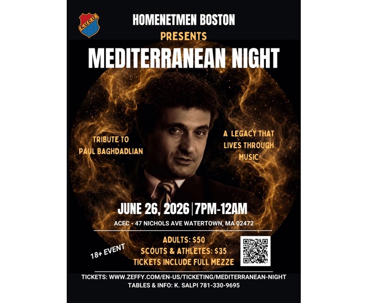 Mediterranean Night - Tribute to Paul Baghdadlian