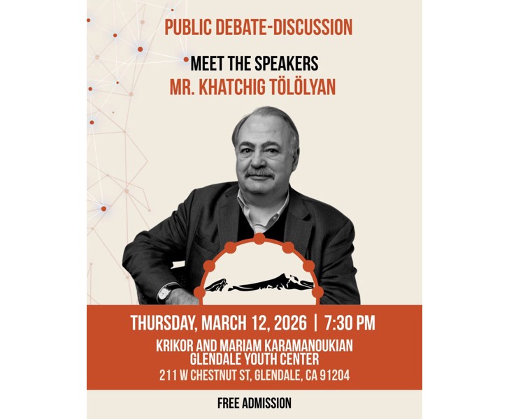 Meet the Speakers: Mr. Khatchig Tölölyan