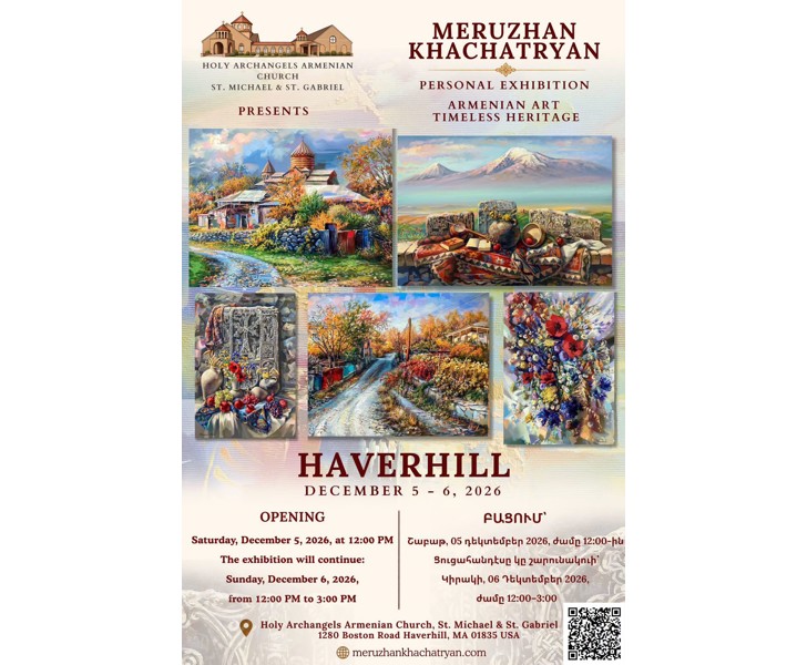 Meruzhan Khachatryan Personal Exhibition