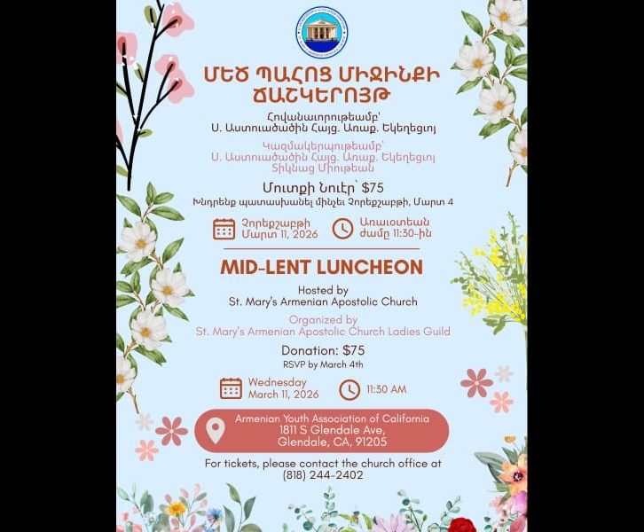 Mid-Lent Luncheon