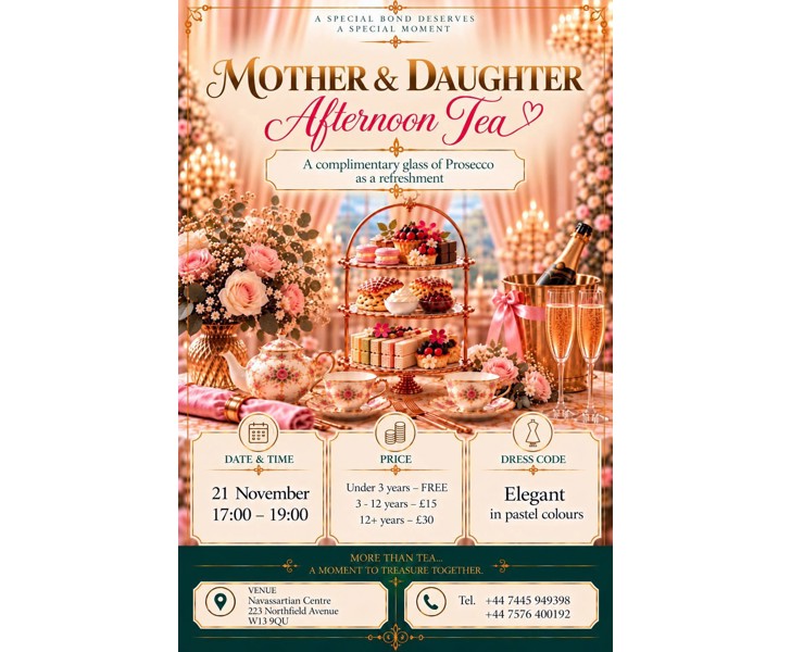 Mother & Daughter Afternoon Tea