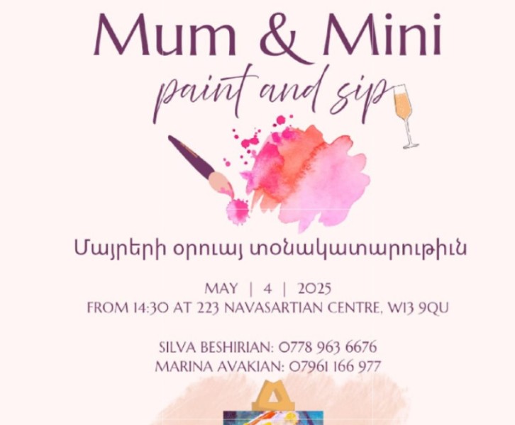Mum & Mini Paint & sip