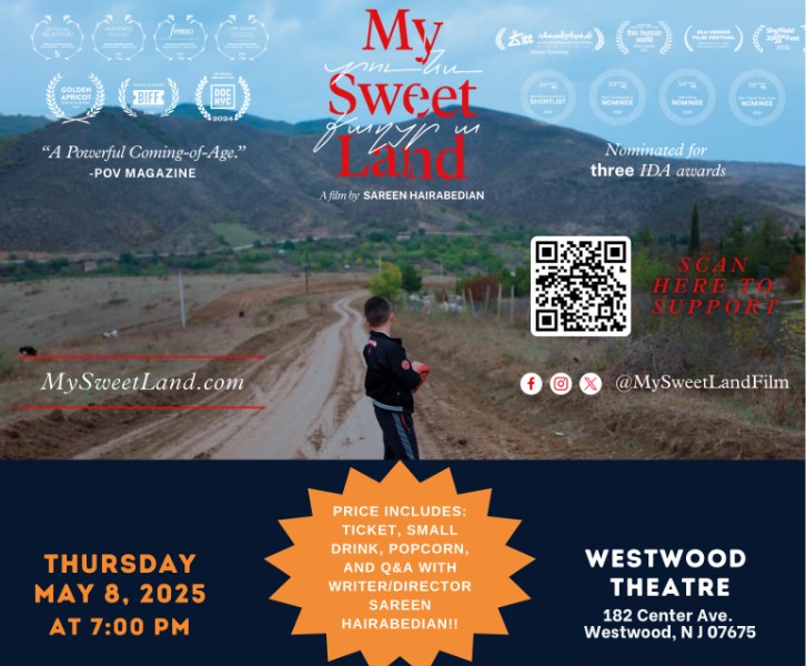 My Sweet Land Film Screening and Q & A with Director Sareen Hairabedian