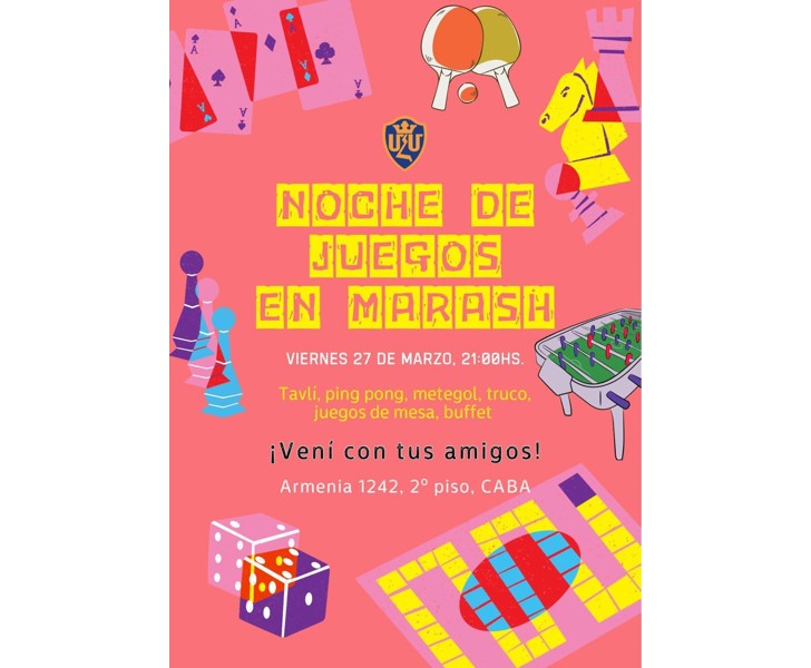 Noche de Juegos en Marash