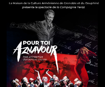 Nouveau Spectacle de Yeraz 'Pour Toi Aznavour'