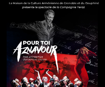 Nouveau Spectacle de Yeraz 'Pour Toi Aznavour'
