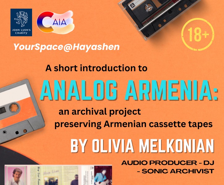 YourSpace@Hayashen – A short introduction to Analog Armenia: an archival project preserving Armenian cassette tapes