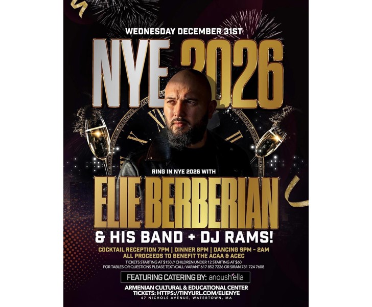 NYE 2026 with Elie Berberian