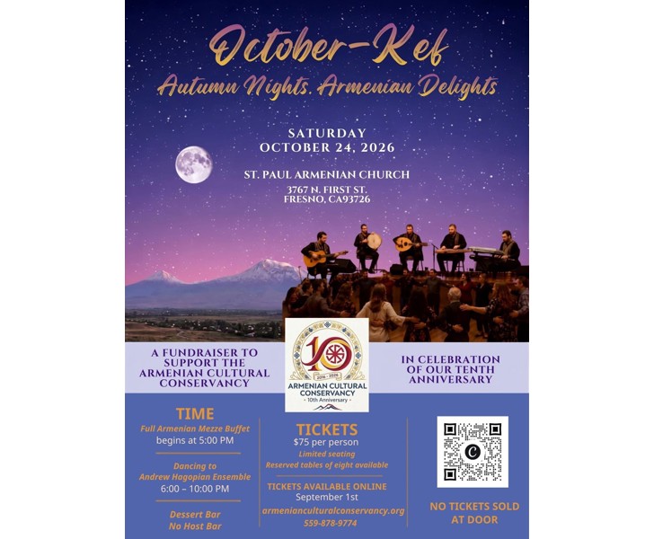 October-Kef: Autumn Nights, Armenian Delights