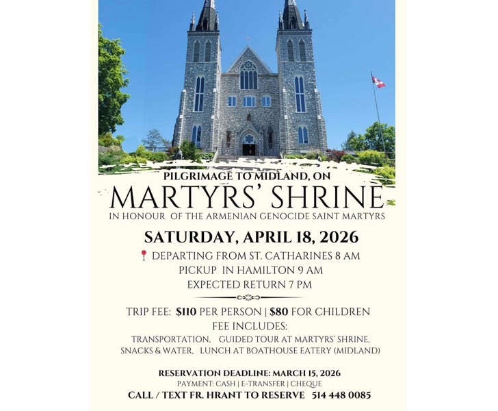Pilgrimage to Midland, ON - Martyrs' Shrine