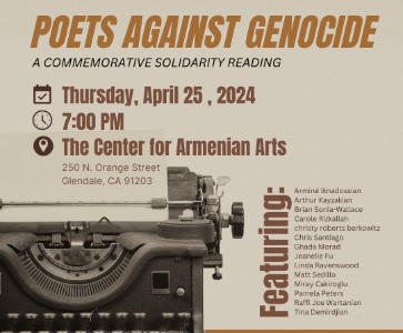 Poets against Genocide a Commemorative Solidarity Reading