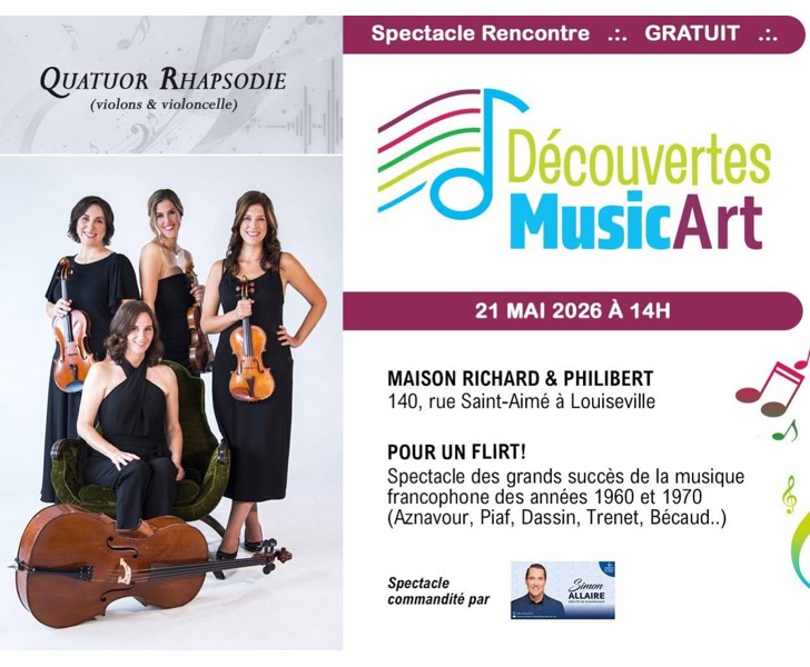 Pour un Flirt! - Quatuor Rhapsodie