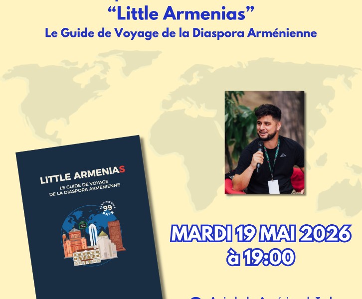Présentation du guide de voyage Little Armenias à Toulouse