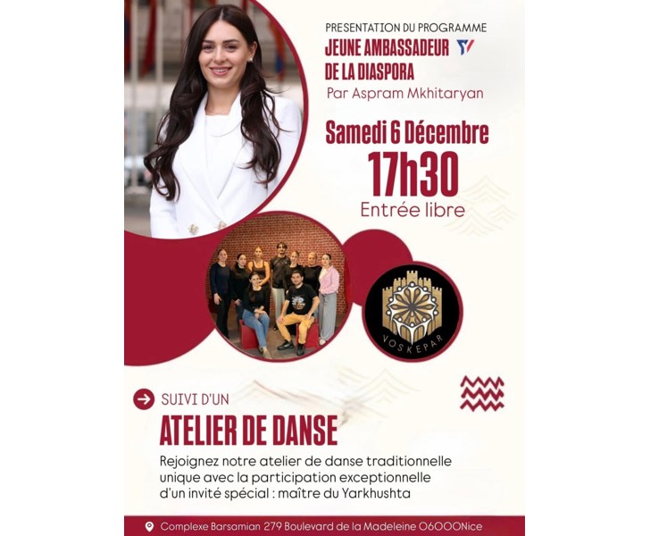 Présentation du Programme Jeune Ambassadeur de la Diaspora