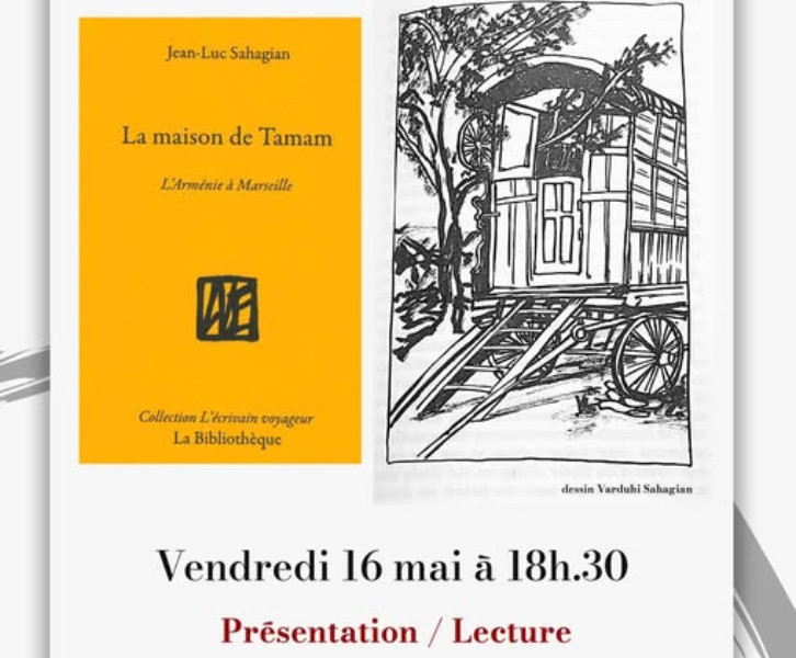 Présentation/lecture de 'La maison de Tamam' de Jean-Luc Sahagian