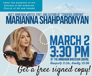 Presentation of Marianna Shahparonyan's 'Towards Armenia'